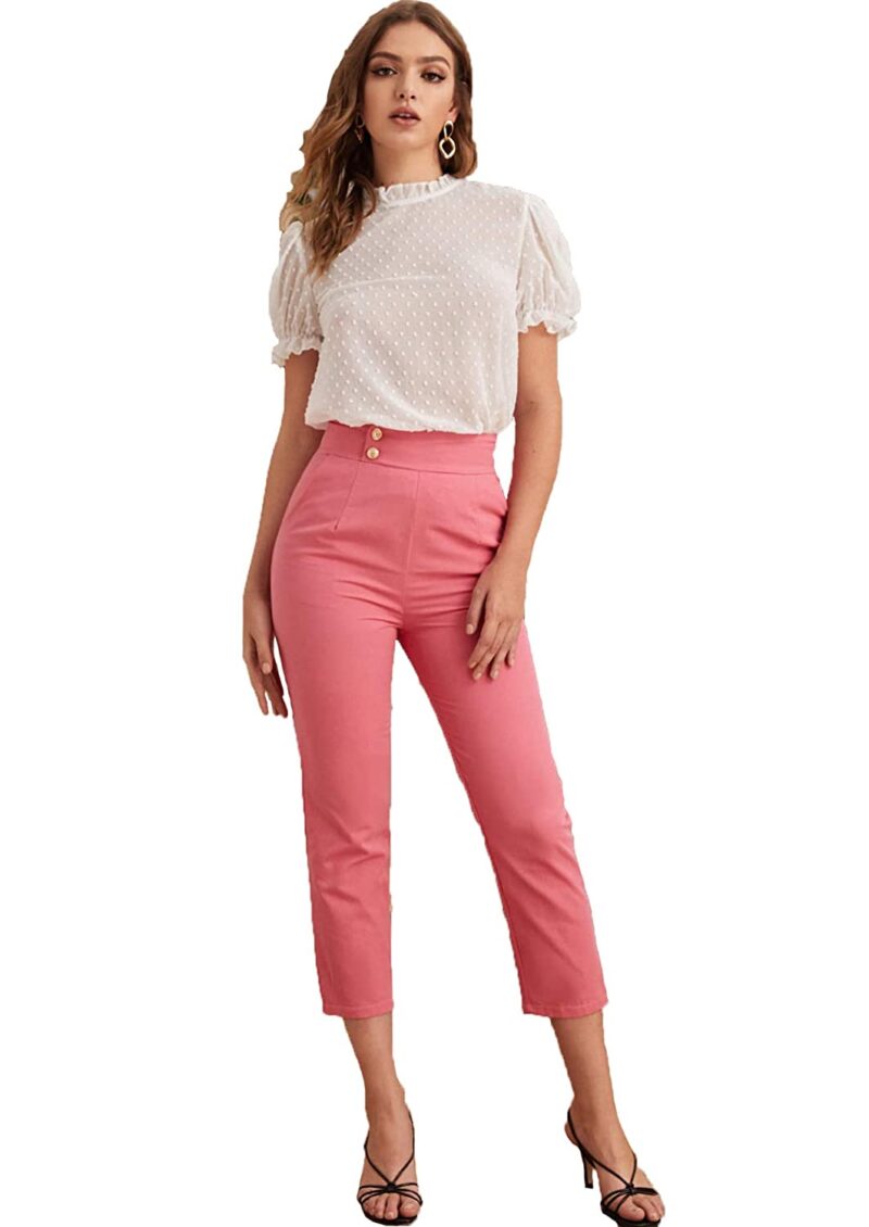 itshe Tissue Fabric Premium Casual Top for Women's