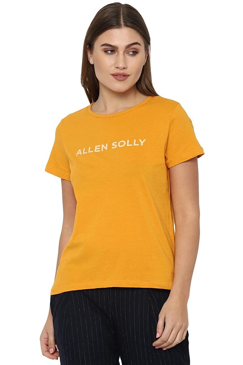 Allen Solly Women's Regular T-Shirt