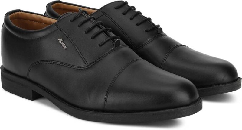 Bata 
Black Formal Shoes Oxford For Men  (Black)