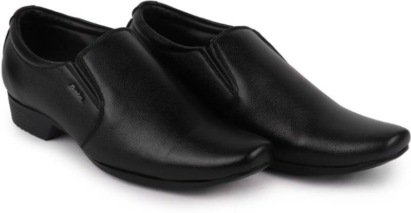 Bata 
Office Formal Shoes Slip On For Men  (Black)