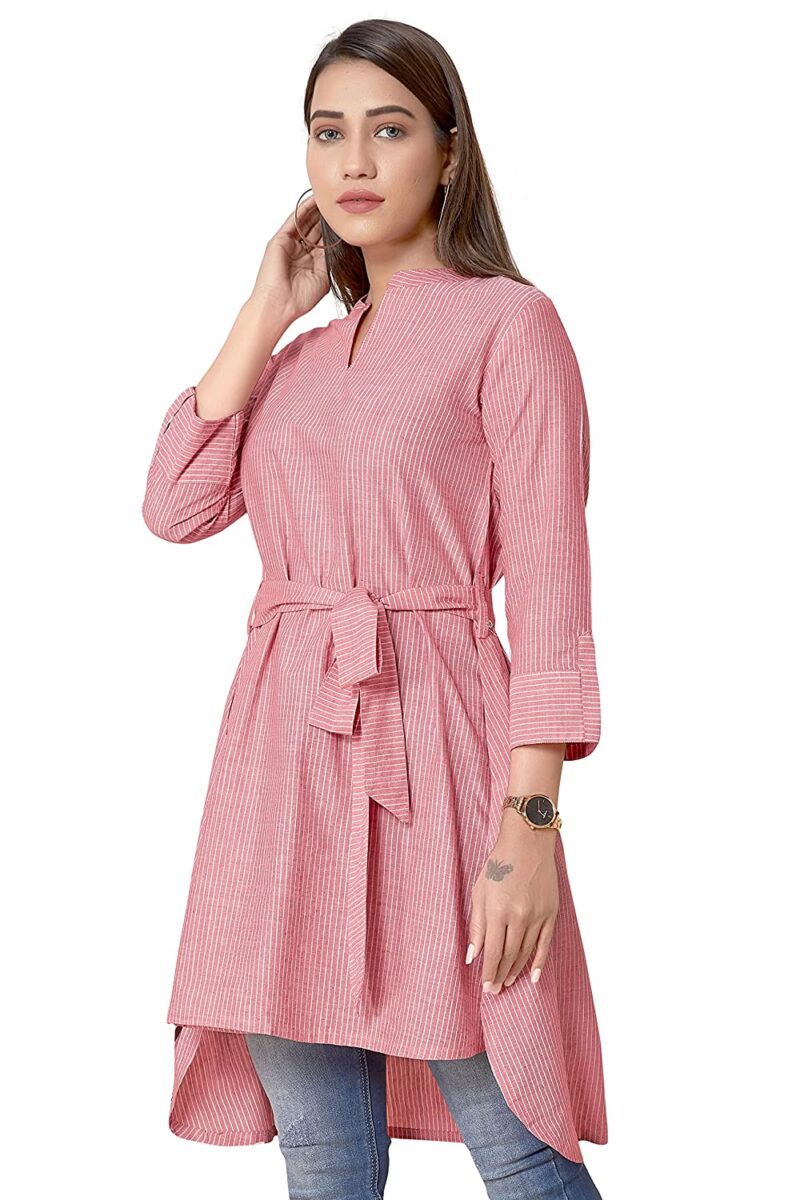 Fashion Dream Women’s Cotton Stripe Printed Top